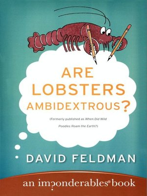 cover image of Are Lobsters Ambidextrous?